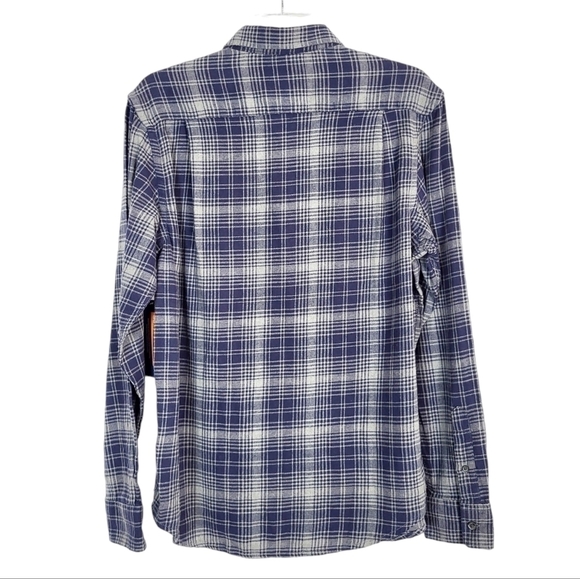 OLD NAVY regular fit plaid button down shirt NWT - Picture 2 of 4